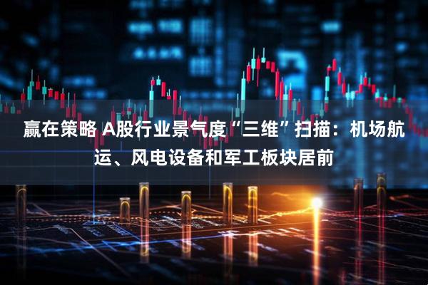 赢在策略 A股行业景气度“三维”扫描：机场航运、风电设备和军工板块居前